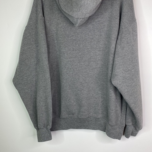 Jansport Gray Hooded UW Wisconsin Badgers Sweatshirt Size XL - Picture 6 of 9